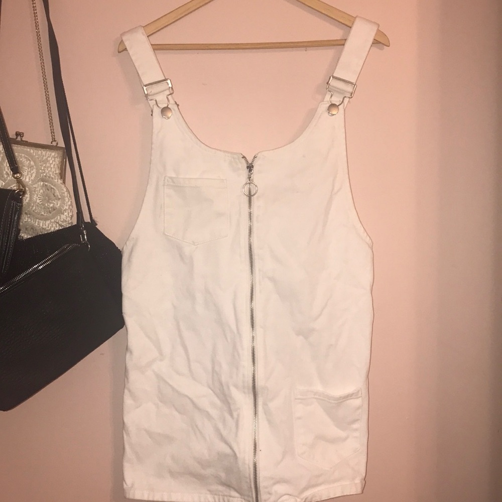 White Jean Jumper